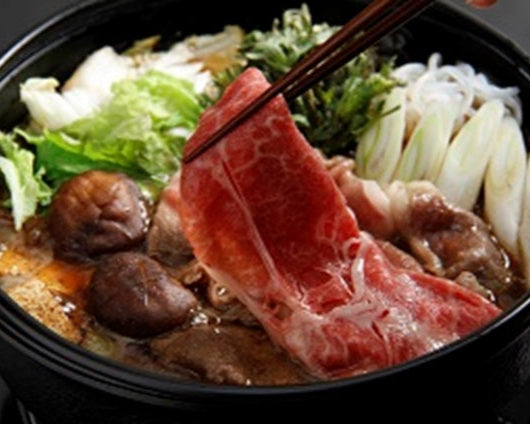 知床牛すき焼き