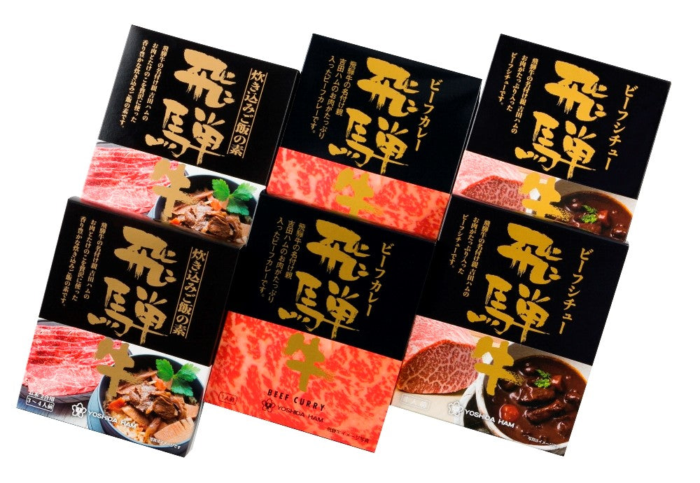 飛騨牛味わいレトルト(各2P、6個セット)