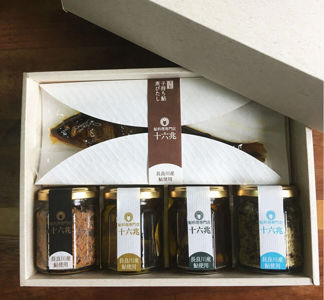 鮎料理専門店十六兆 鮎5種