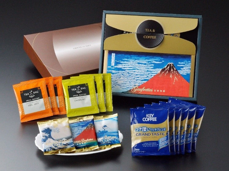 東京風月堂 ゴーフレット・紅茶・ドリップコーヒー