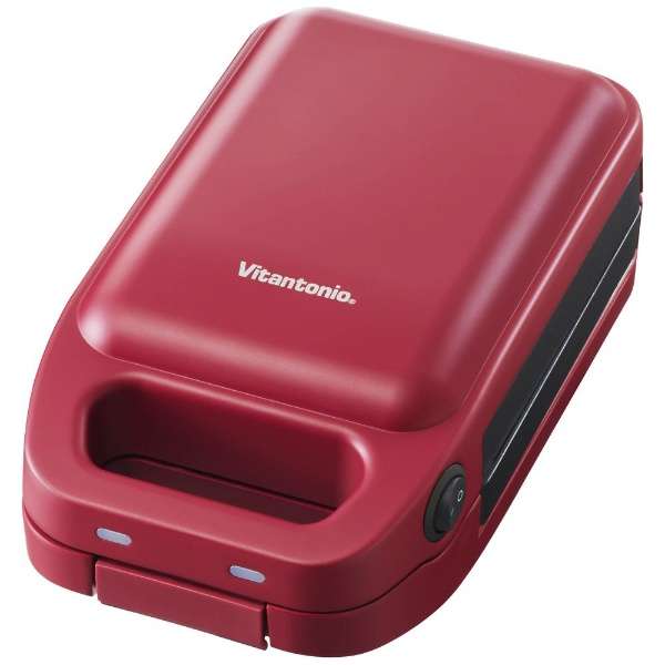【Vitantonio 】厚焼きホットサンドベーカー レッド