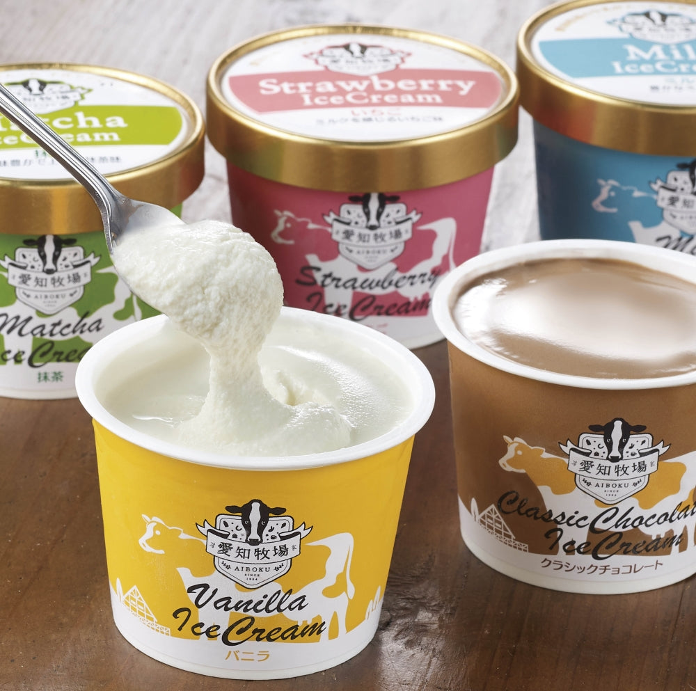 愛知牧場冷凍スイーツセット(アイス、カタラーナ、チーズケーキ)