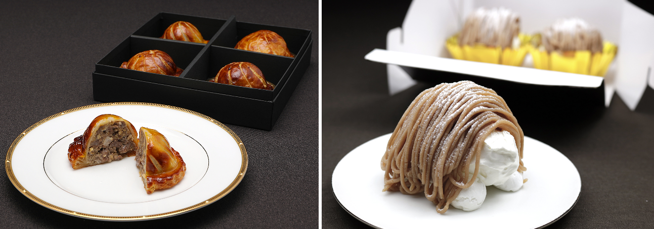 松阪牛ミートパイ&モンブランセット