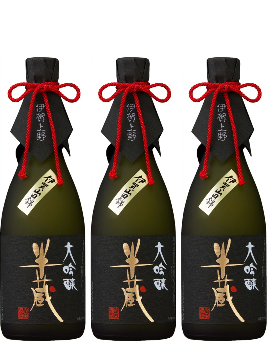 大吟醸 半蔵 伊賀山田錦 720ml 3本