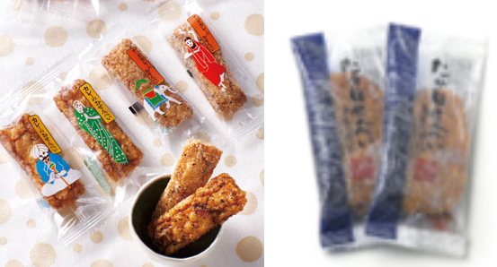 カレーのおせんべい&たがねせんべい