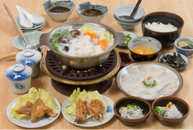 居酒屋ふぐや 満福セットお食事 1名様