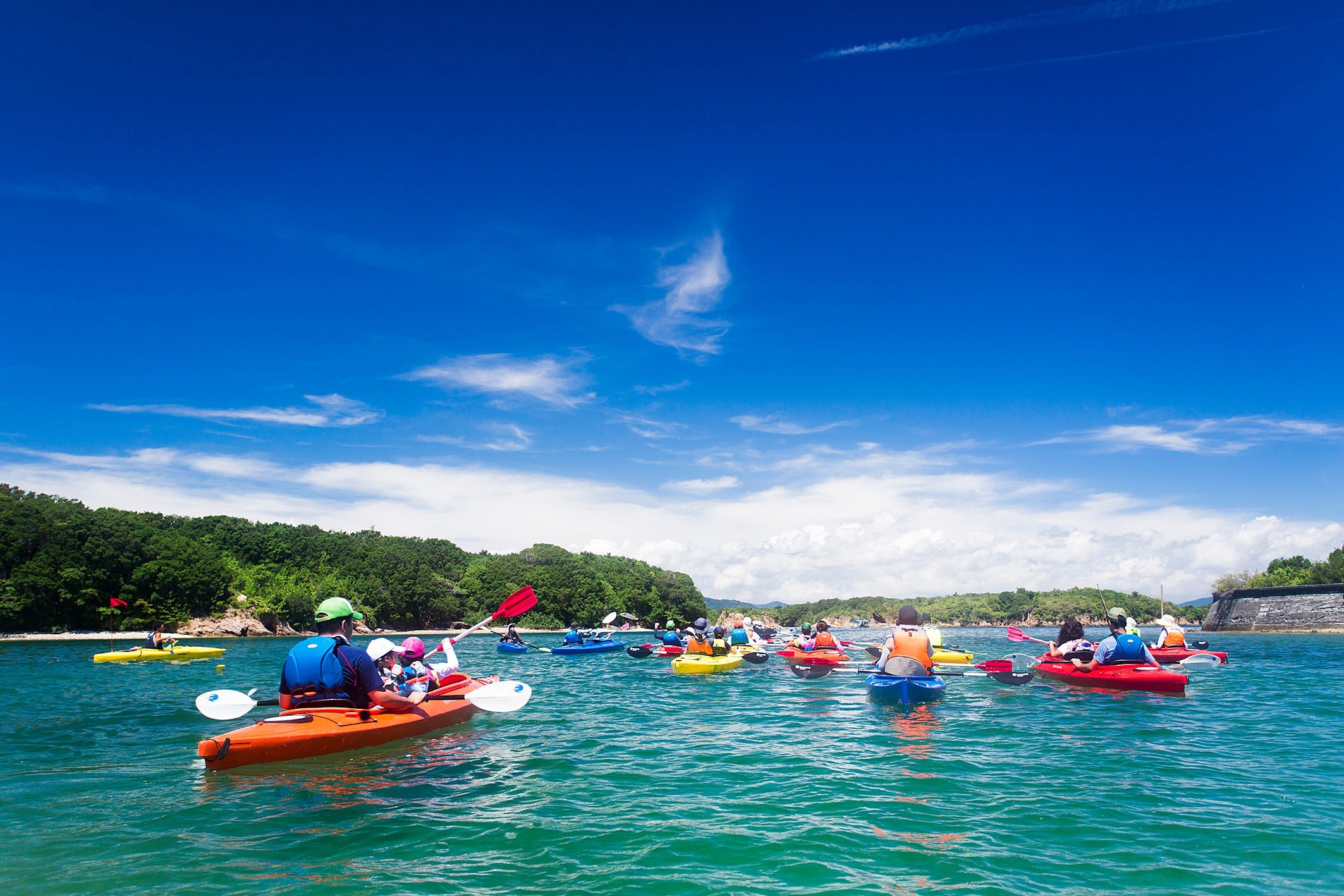 シーカヤック 3時間コース(大人2名)×2枚