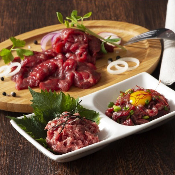 ふじ馬刺し 人気3種セット