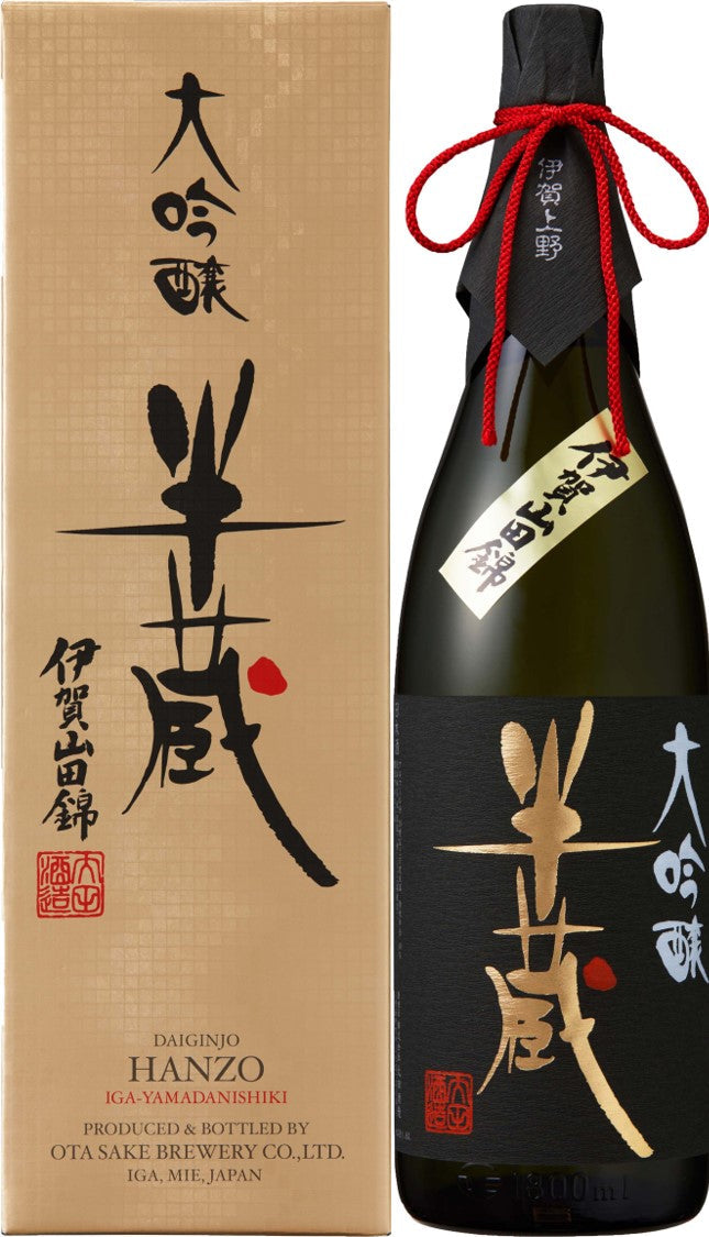 大吟醸 半蔵 雫酒 1.8L 1本&伊賀山田錦 1.8L 1本