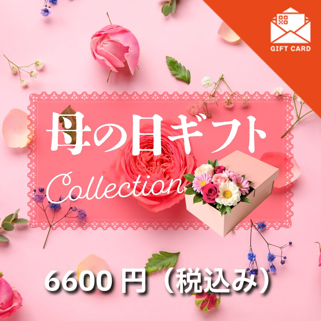 母の日ギフト・プレゼント 6,600円(税込)コース《カード式ギフト対象商品》