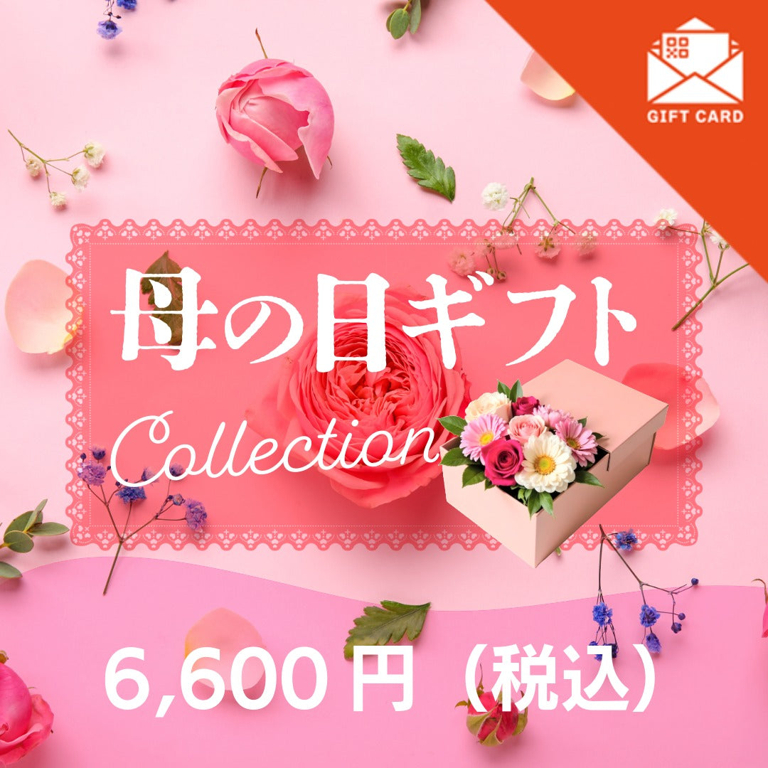 母の日ギフト・プレゼント 6,600円(税込)コース《カード式ギフト対象商品》
