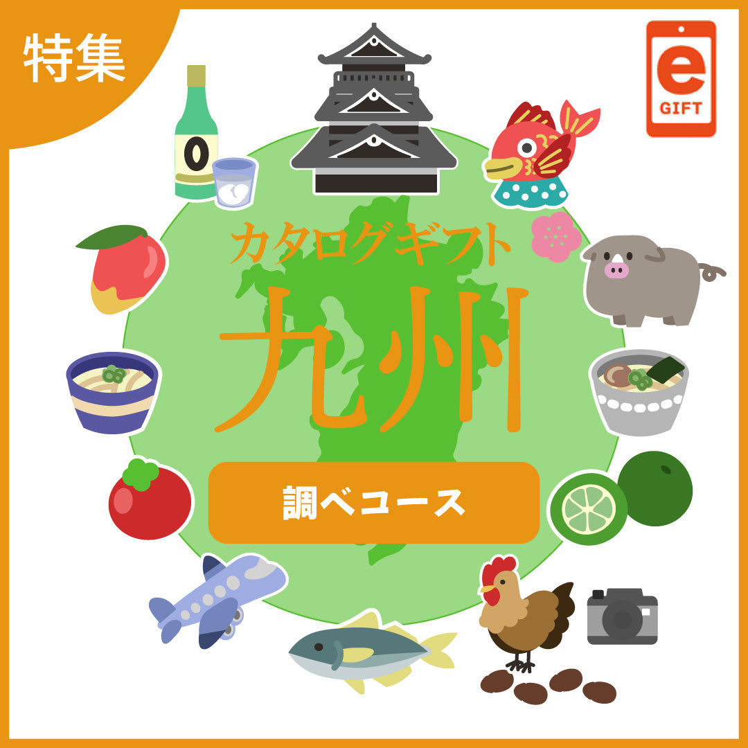 全国の美味しい贈り物　九州　調べ（しらべ）コース【e-gift】